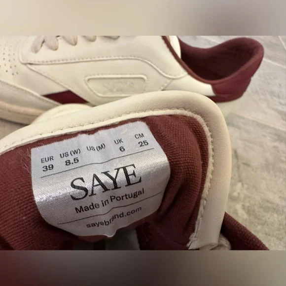 Saye Modelo '89 (M89 Icon) Garnet 39/8.5 - Picture 7 of 11